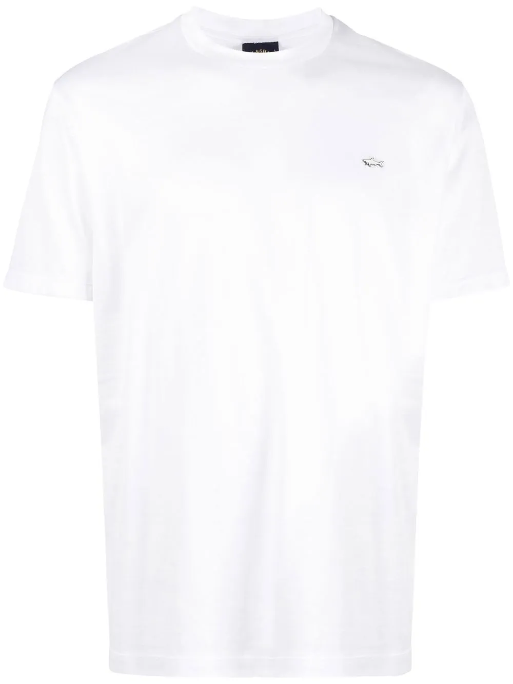 

Paul & Shark playera con parche del logo - Blanco