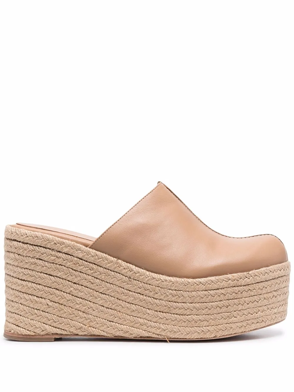 

Paloma Barceló Sacha leather mules - Neutrals