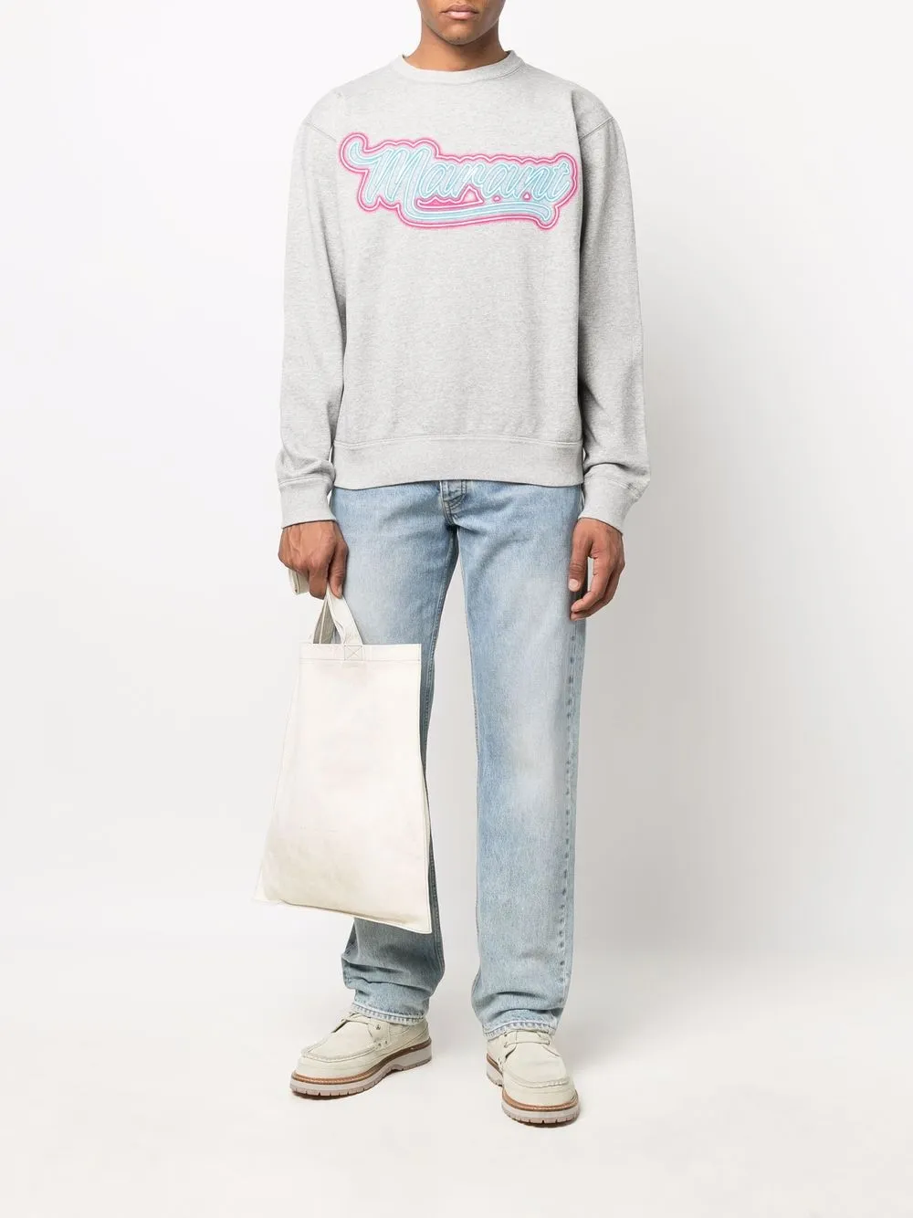 фото Isabel marant толстовка с логотипом