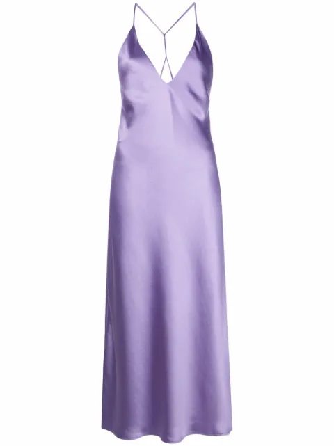 Blanca Vita V-neck strappy dress