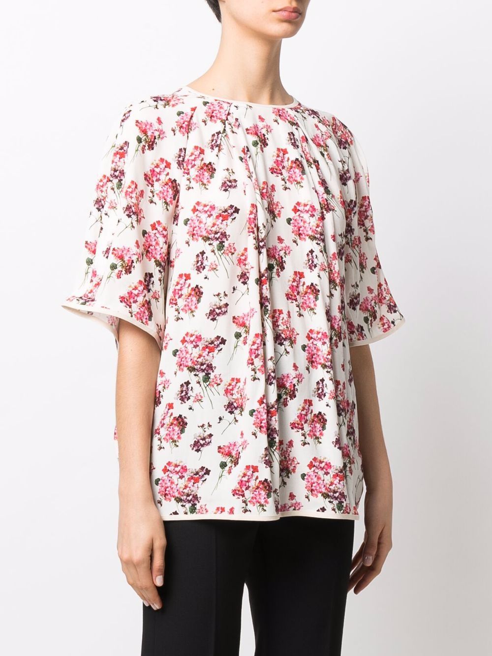 фото Antonio marras short-sleeve floral blouse