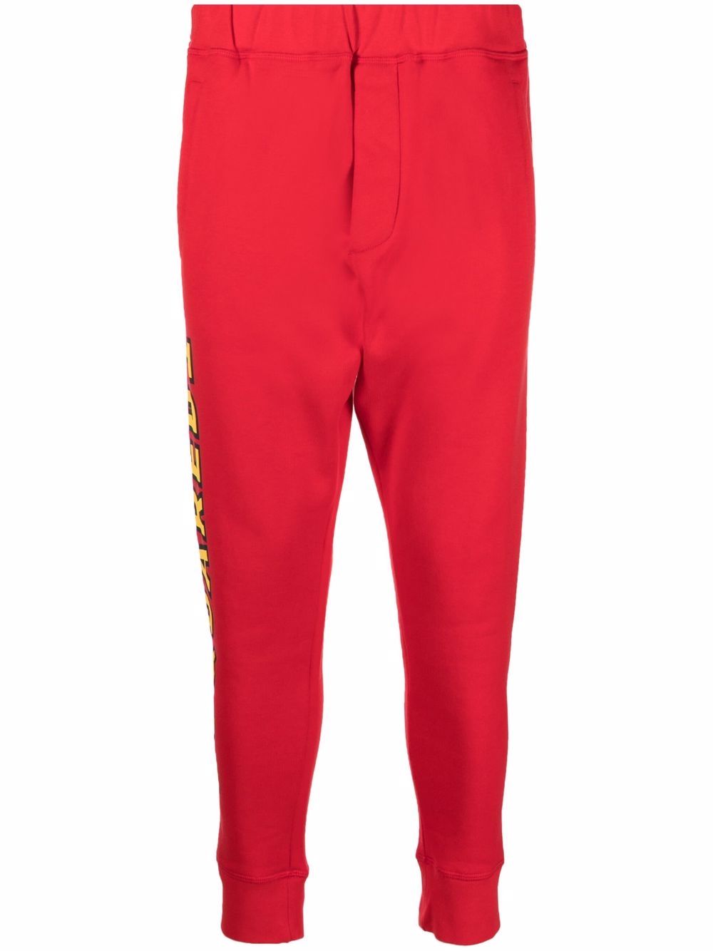 

Dsquared2 pants con logo estampado - Rojo