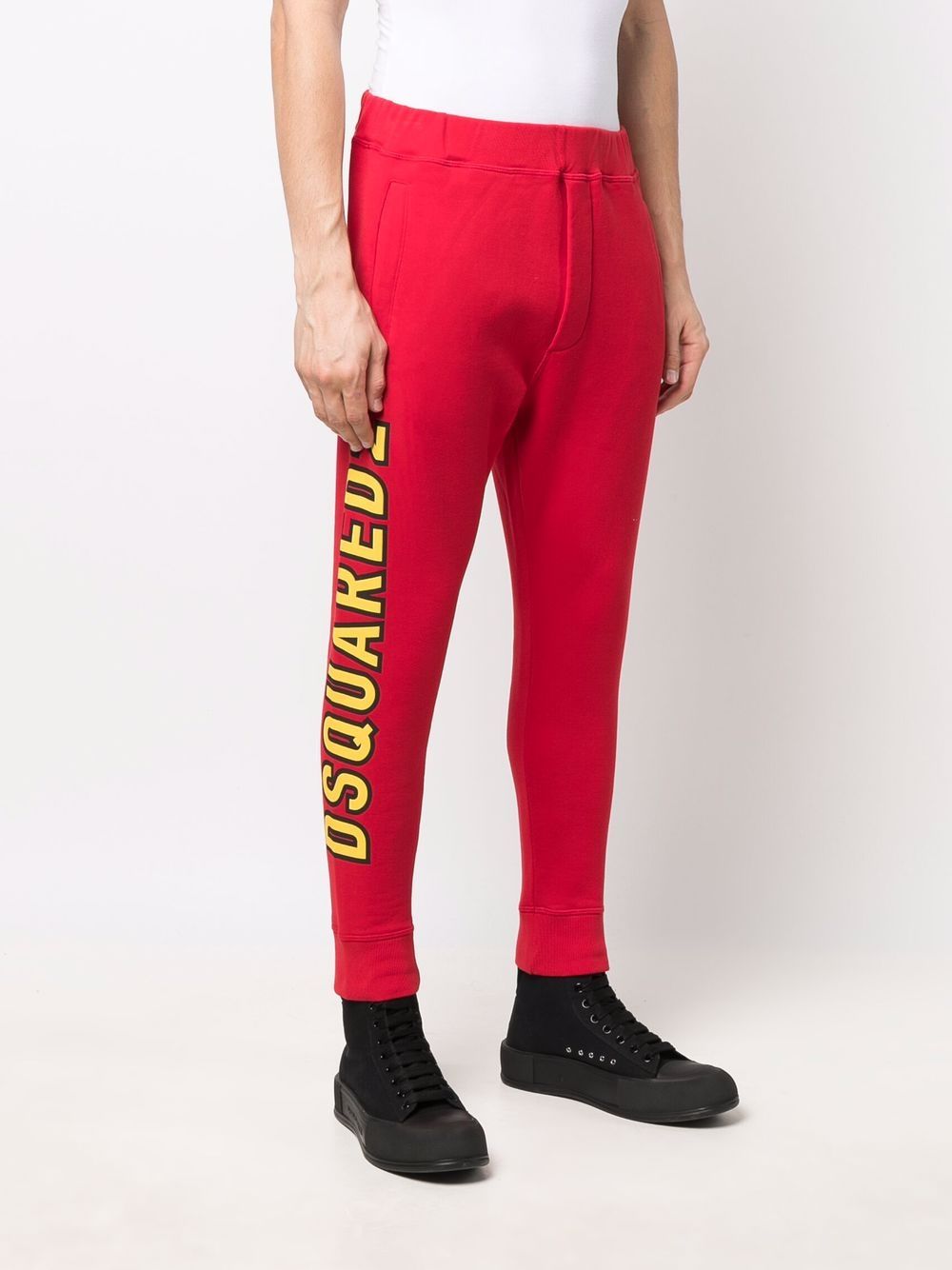 фото Dsquared2 спортивные брюки с логотипом