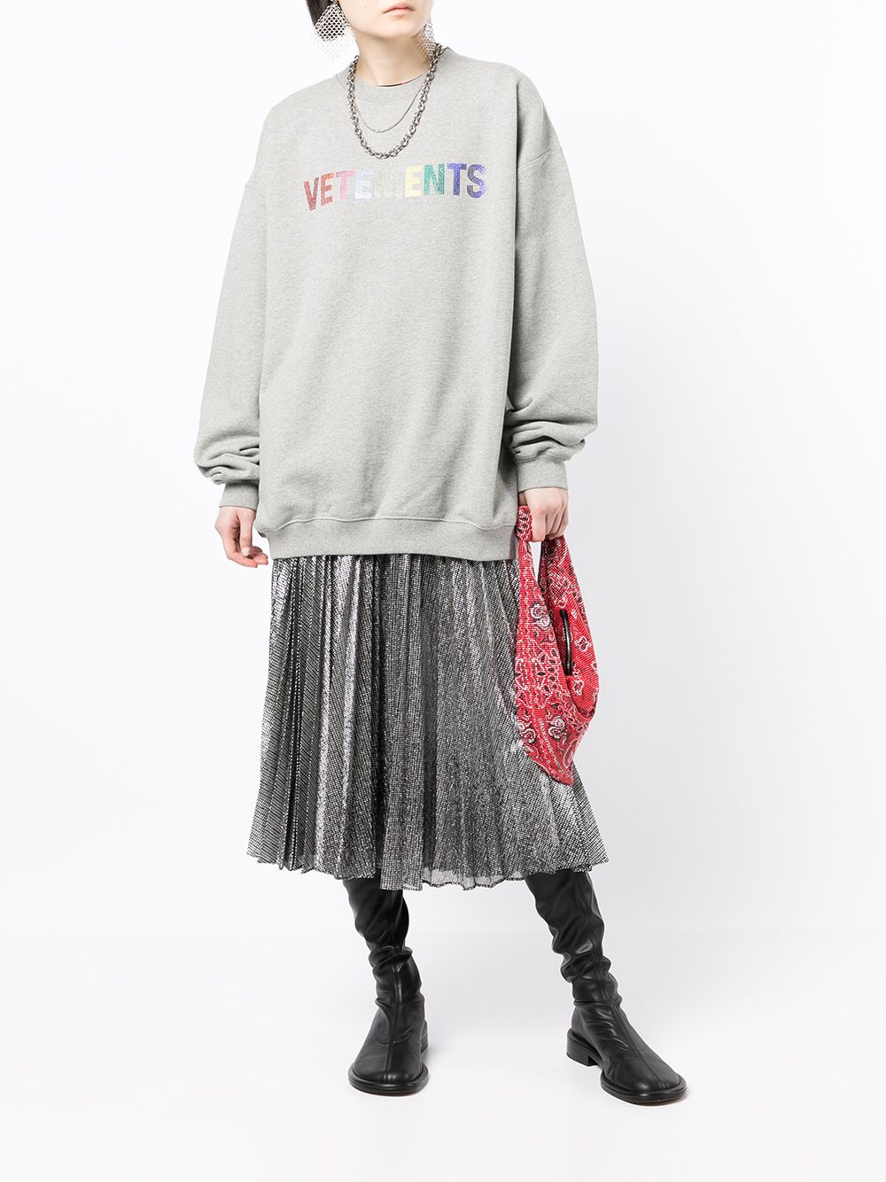 фото Vetements толстовка с логотипом