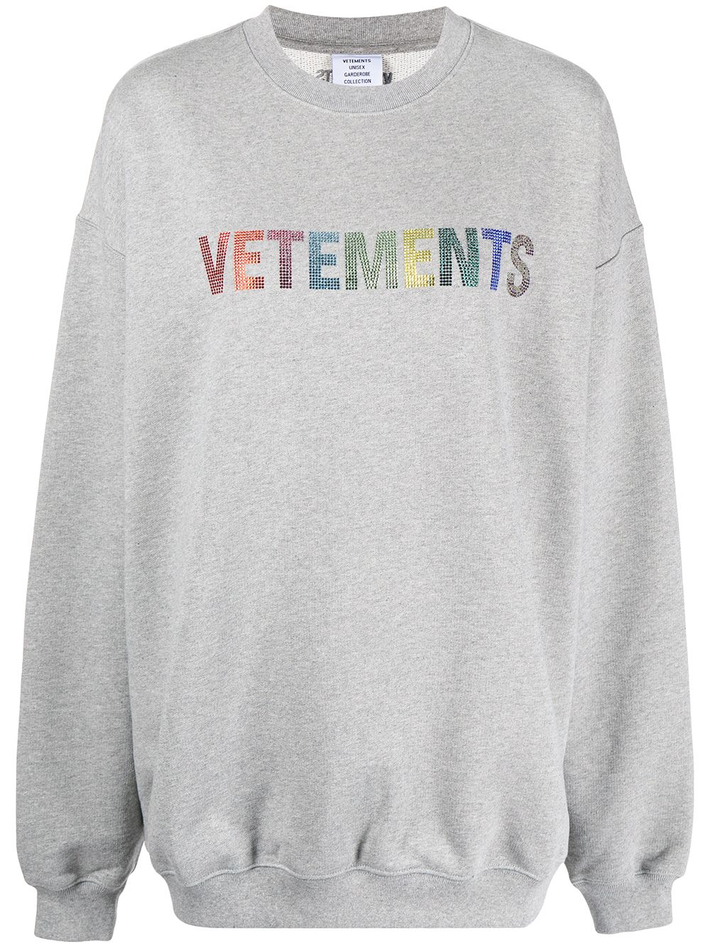 фото Vetements толстовка с логотипом