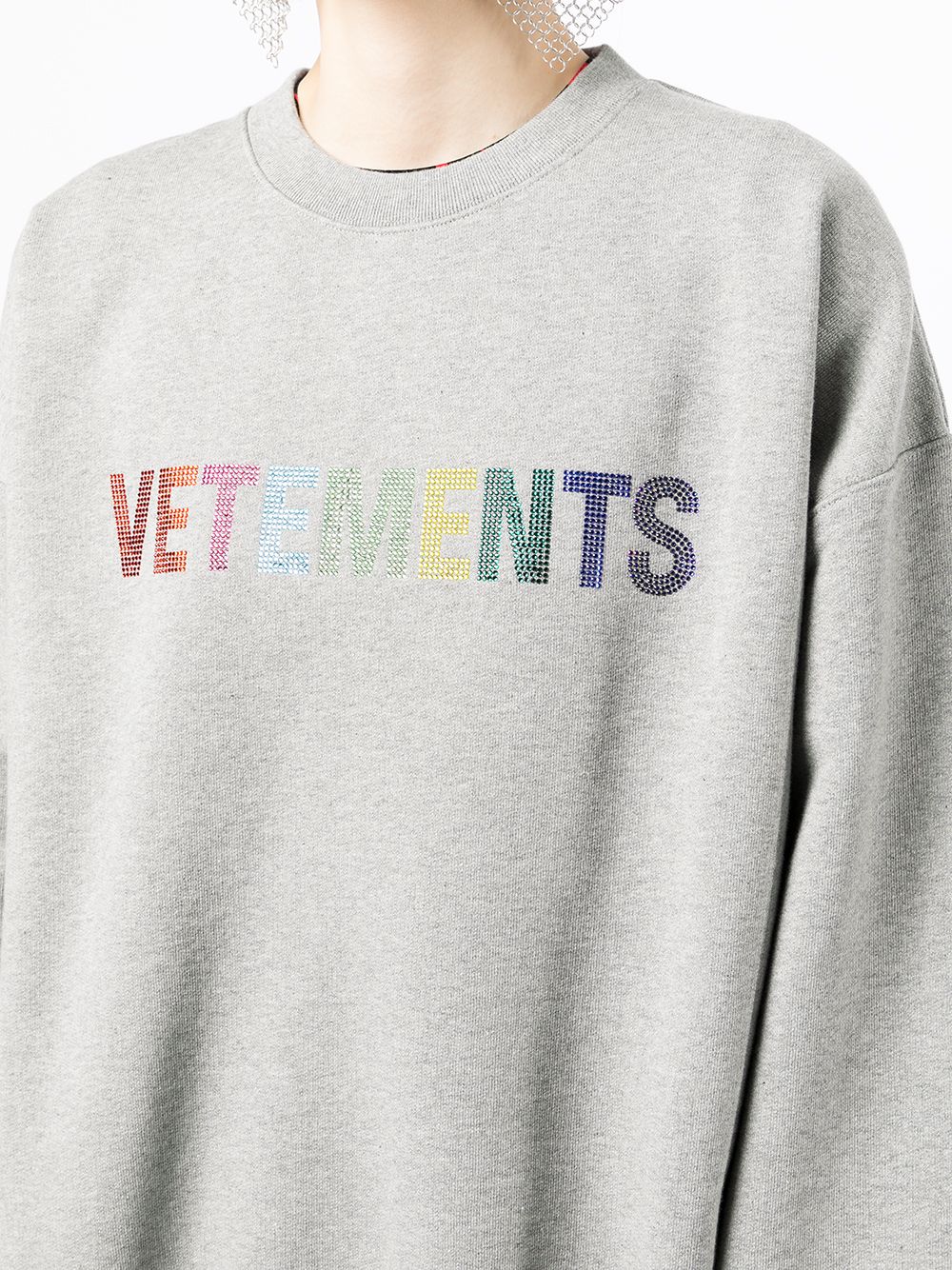 фото Vetements толстовка с логотипом