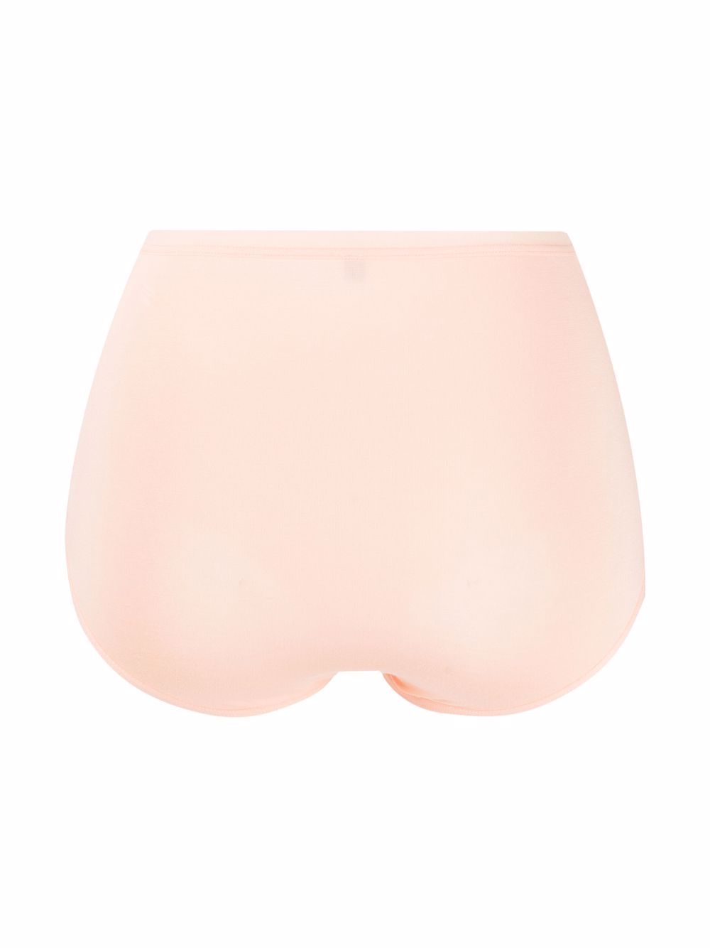 Shop Baserange High-waist Bamboo-blend Briefs In Pink