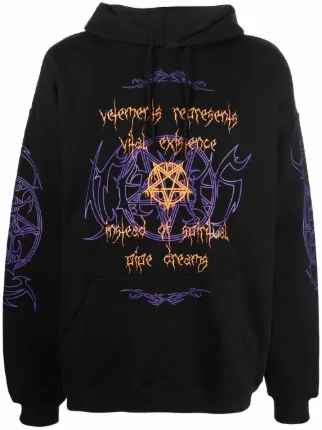 VETEMENTS graphic-print Hoodie - Farfetch