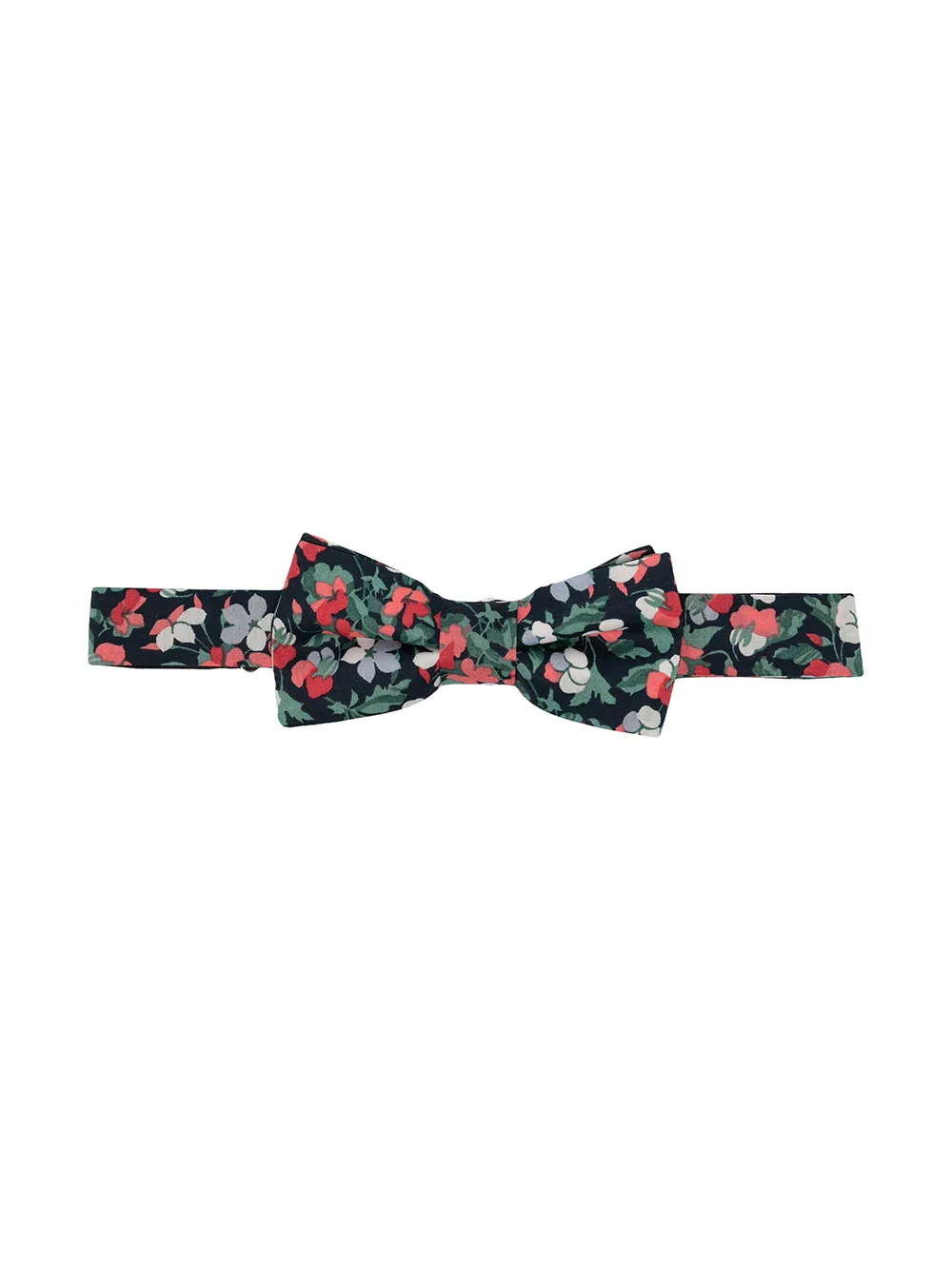 

Bonpoint corbata de moño de seda con motivo floral - Azul