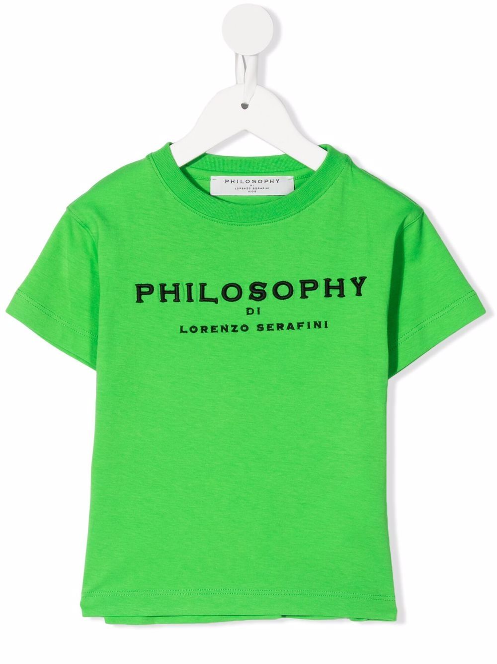 фото Philosophy di lorenzo serafini kids футболка с вышитым логотипом