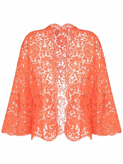 Valentino Garavani corded-lace jacket