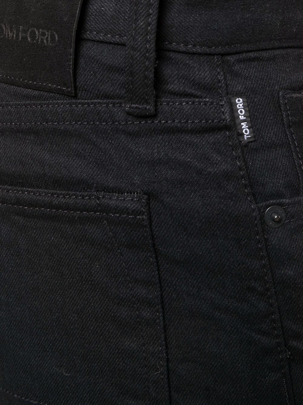 фото Tom ford джинсы с нашивкой-логотипом