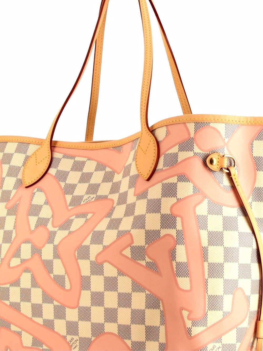 Louis Vuitton 2017 pre-owned Damier Azur Tahitienne Neverfull MM