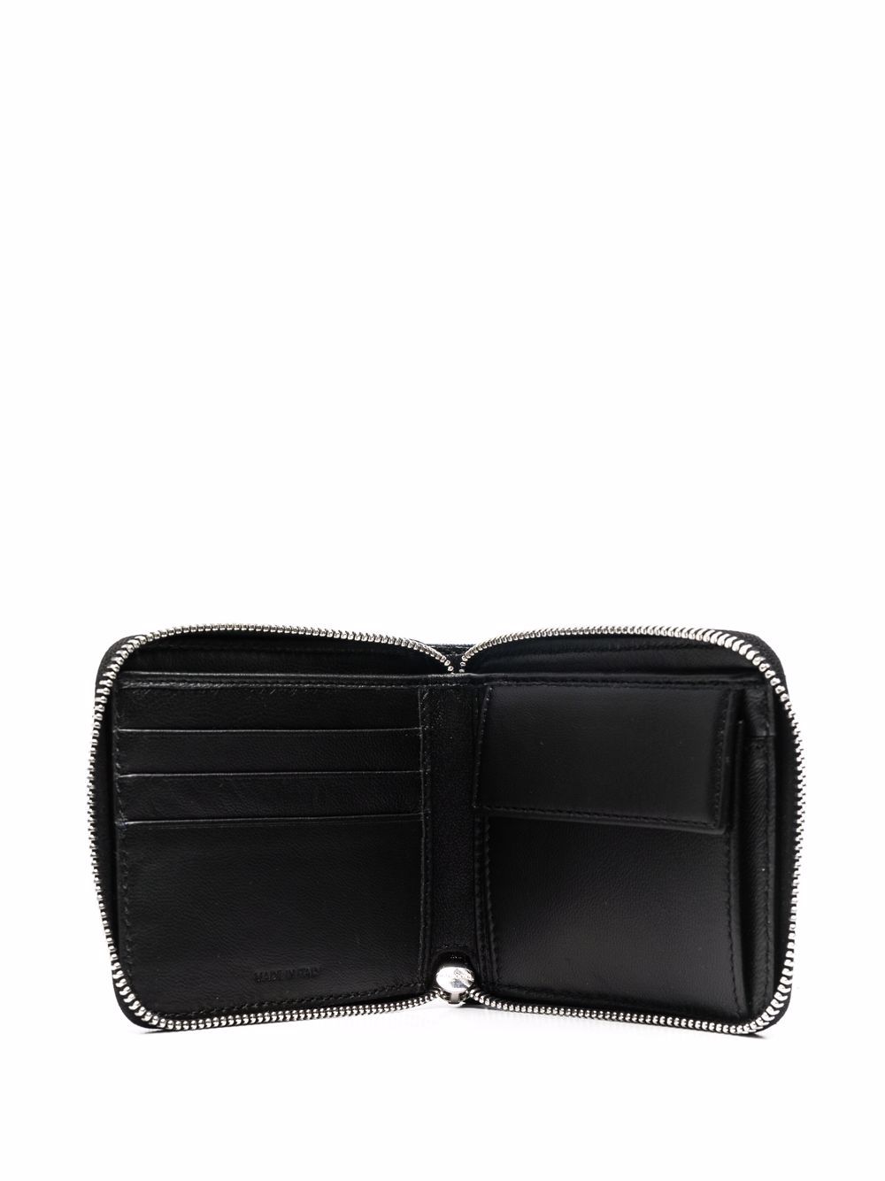 Marni intarsia-knit logo wallet Men