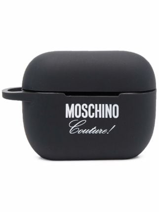 Moschino logo-print AirPods Case - Farfetch