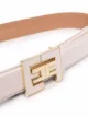 Elisabetta Franchi logo buckle belt