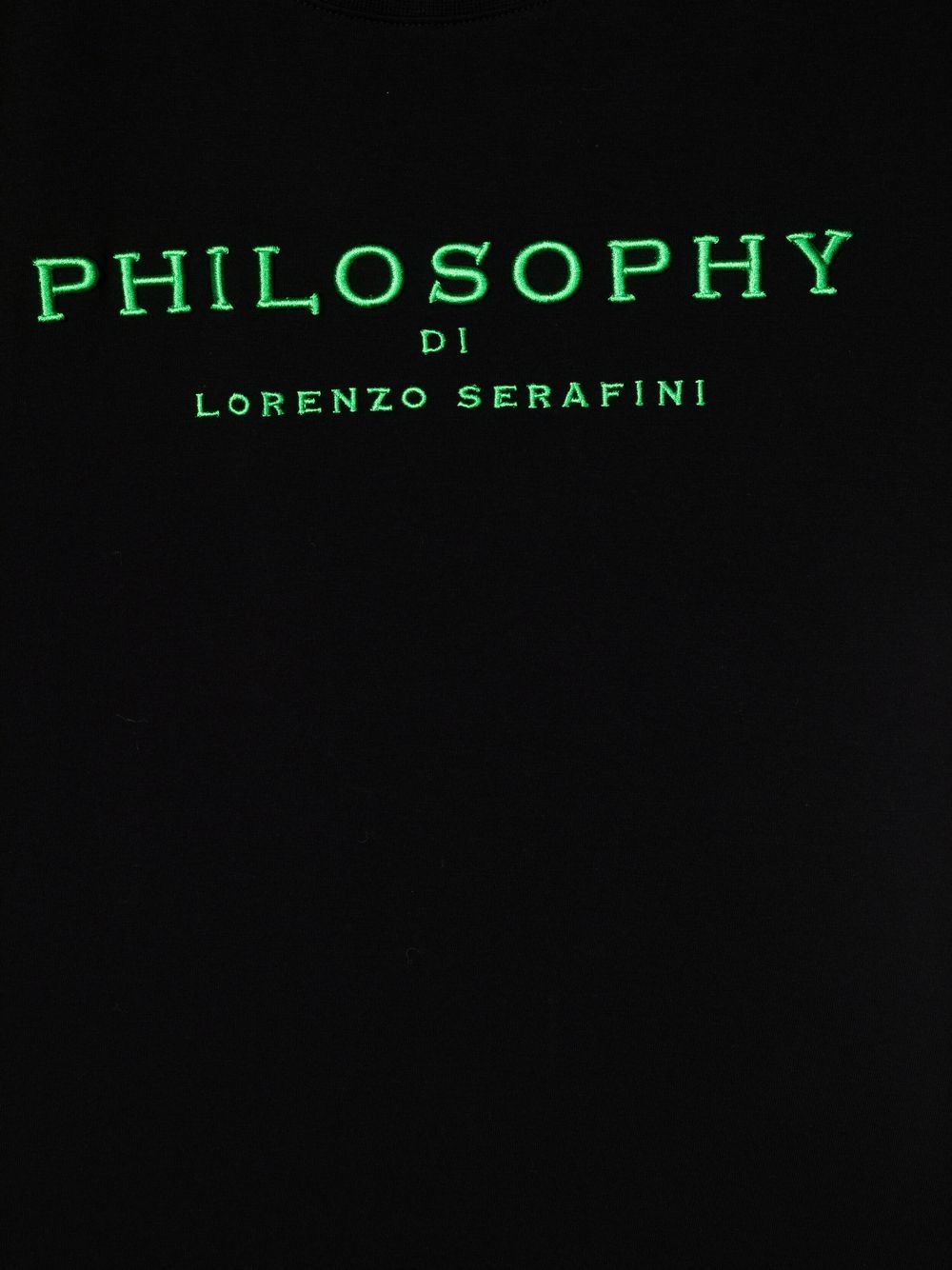 фото Philosophy di lorenzo serafini kids футболка с вышитым логотипом