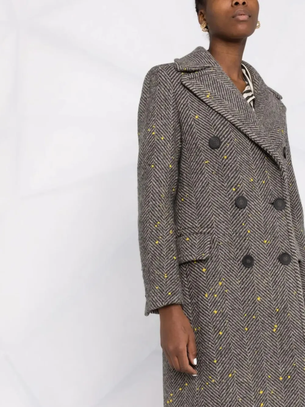 Golden Goose Berhen ヘリンボーン ロングコート 通販 - FARFETCH