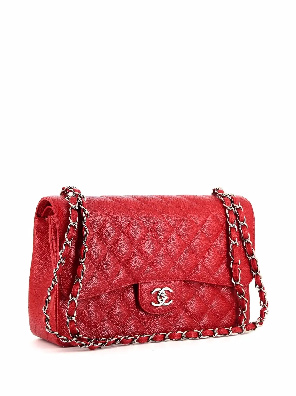 фото Chanel pre-owned сумка на плечо timeless jumbo double flap 2010-х годов