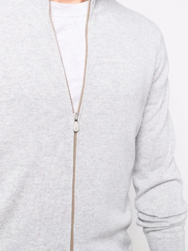 Brunello Cucinelli ジップアップ カシミアセーター 通販 - FARFETCH