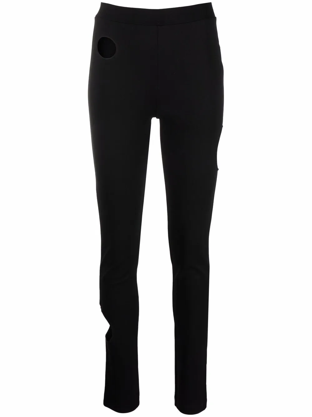 

Off-White pantalones Meteor de talle alto - Negro