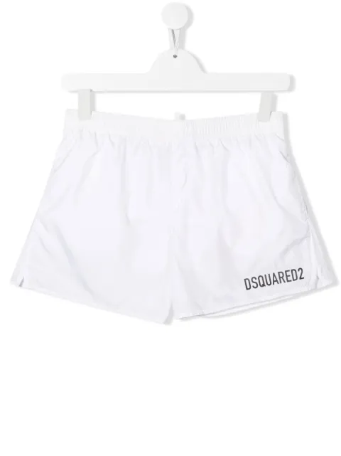 Dsquared2 Kids شورت سباحة 'آيكون' بطبعة شعار الماركة