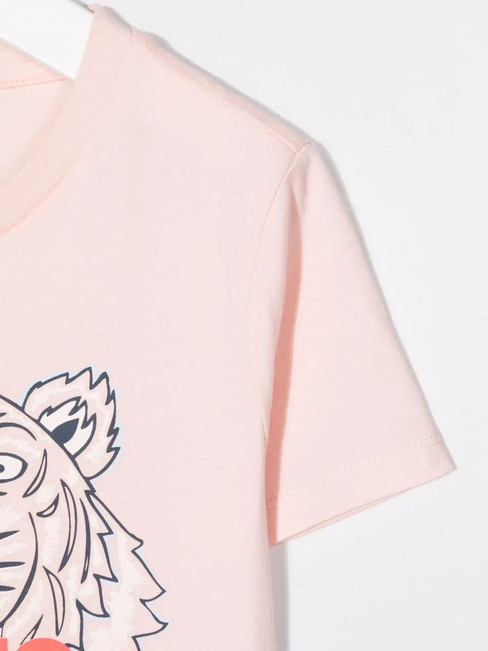 фото Kenzo kids футболка с вышивкой tiger