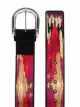 ETRO embroidered leather belt