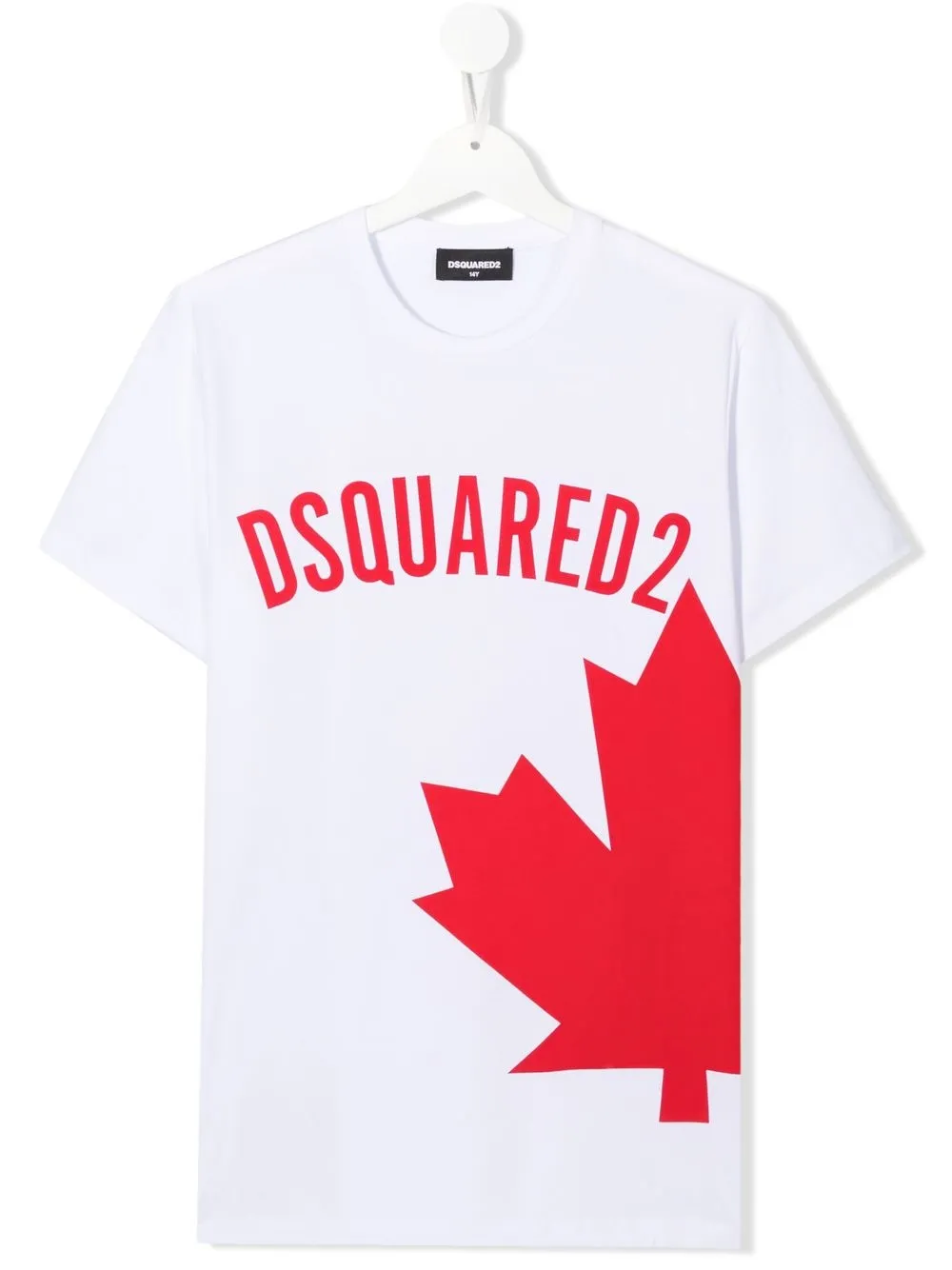 

Dsquared2 Kids playera con logo estampado - Blanco