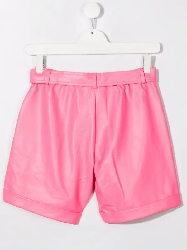 TWINSET Kids TEEN Belted faux-leather 
