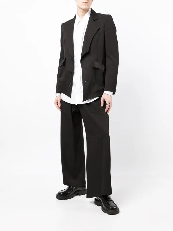 送料無料 いくらから シングルジャケット アシンメトリー Sulvam 通販 FARFETCH - ジャケット・アウター