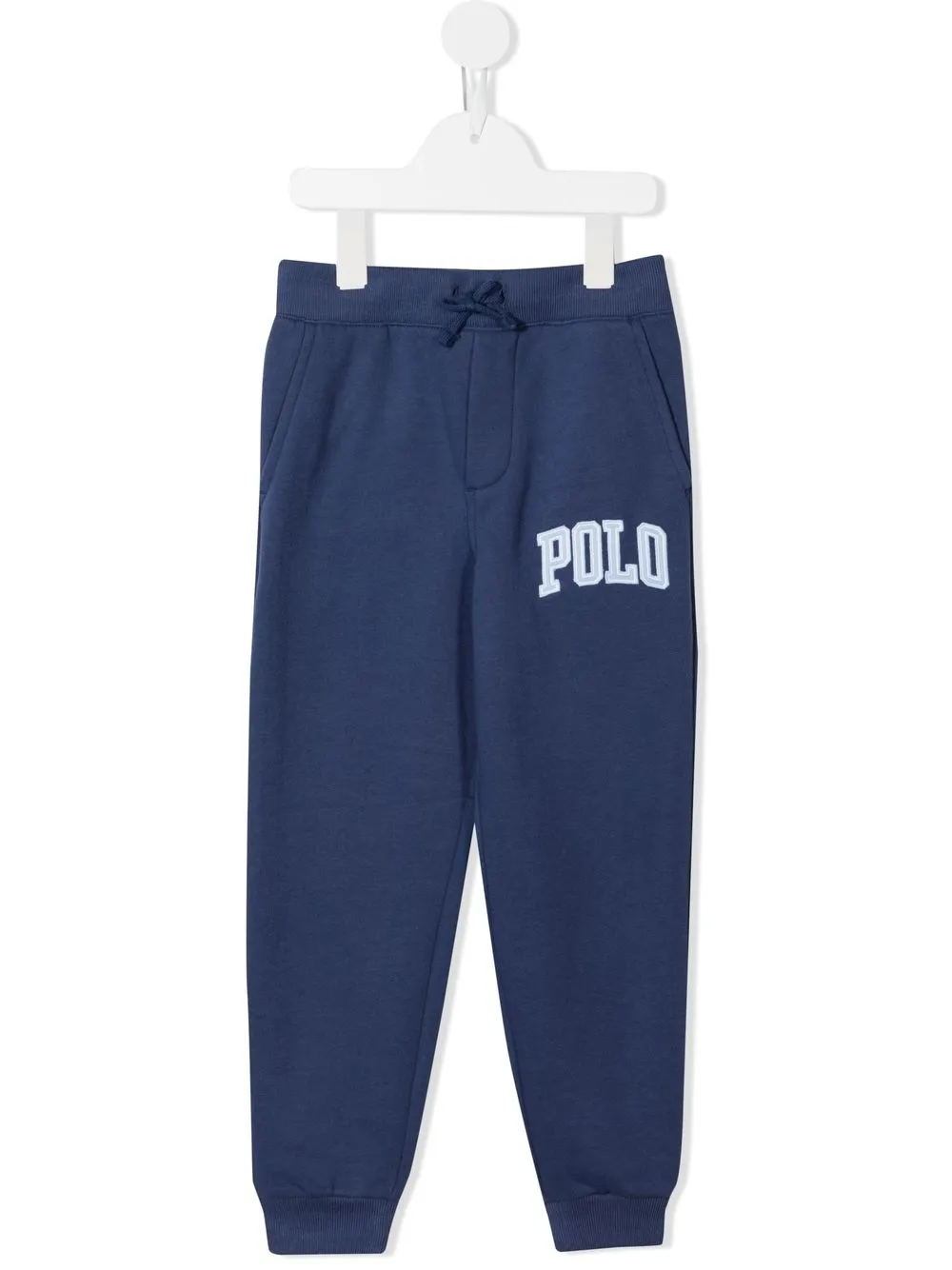 

Ralph Lauren Kids pants con logo bordado - Azul