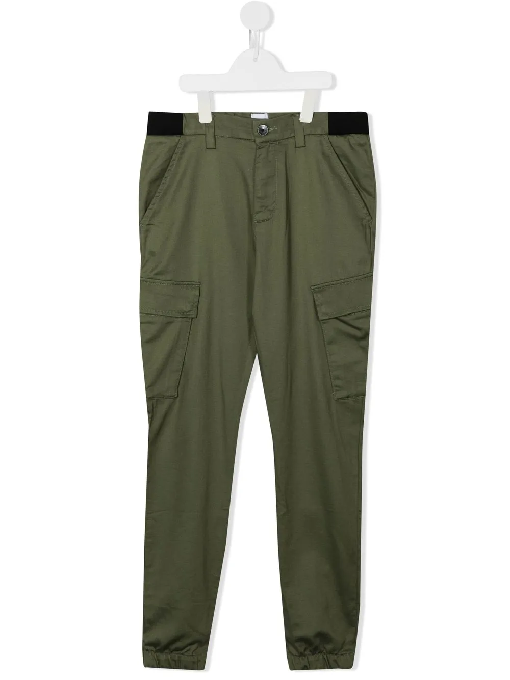 

BOSS Kidswear pantalones cargo - Verde