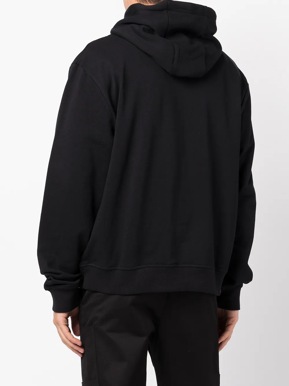 Mostly Heard Rarely Seen 8-bit A Boring Ape Print Hoodie In Schwarz