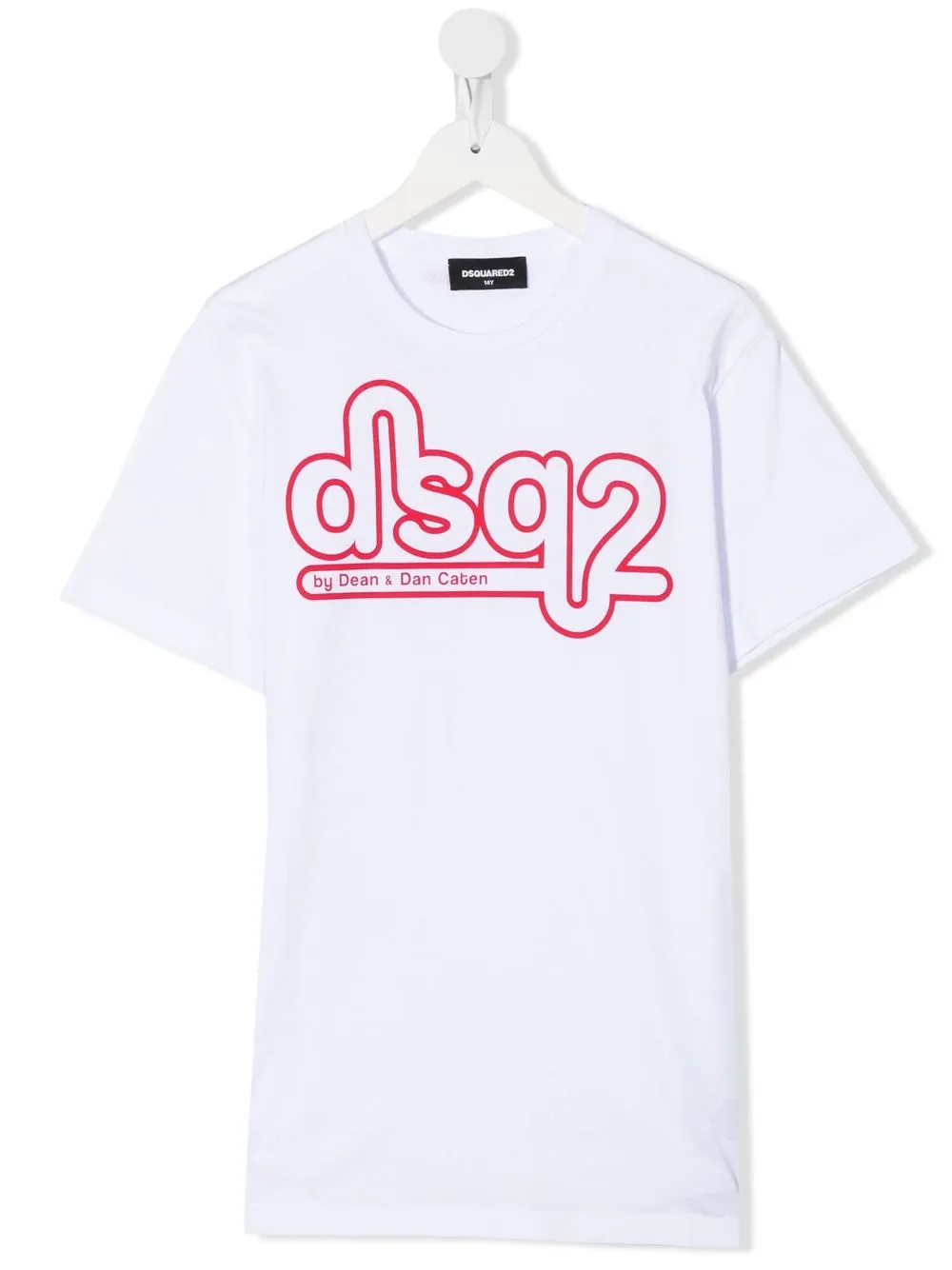 

Dsquared2 Kids playera con logo estampado - Blanco