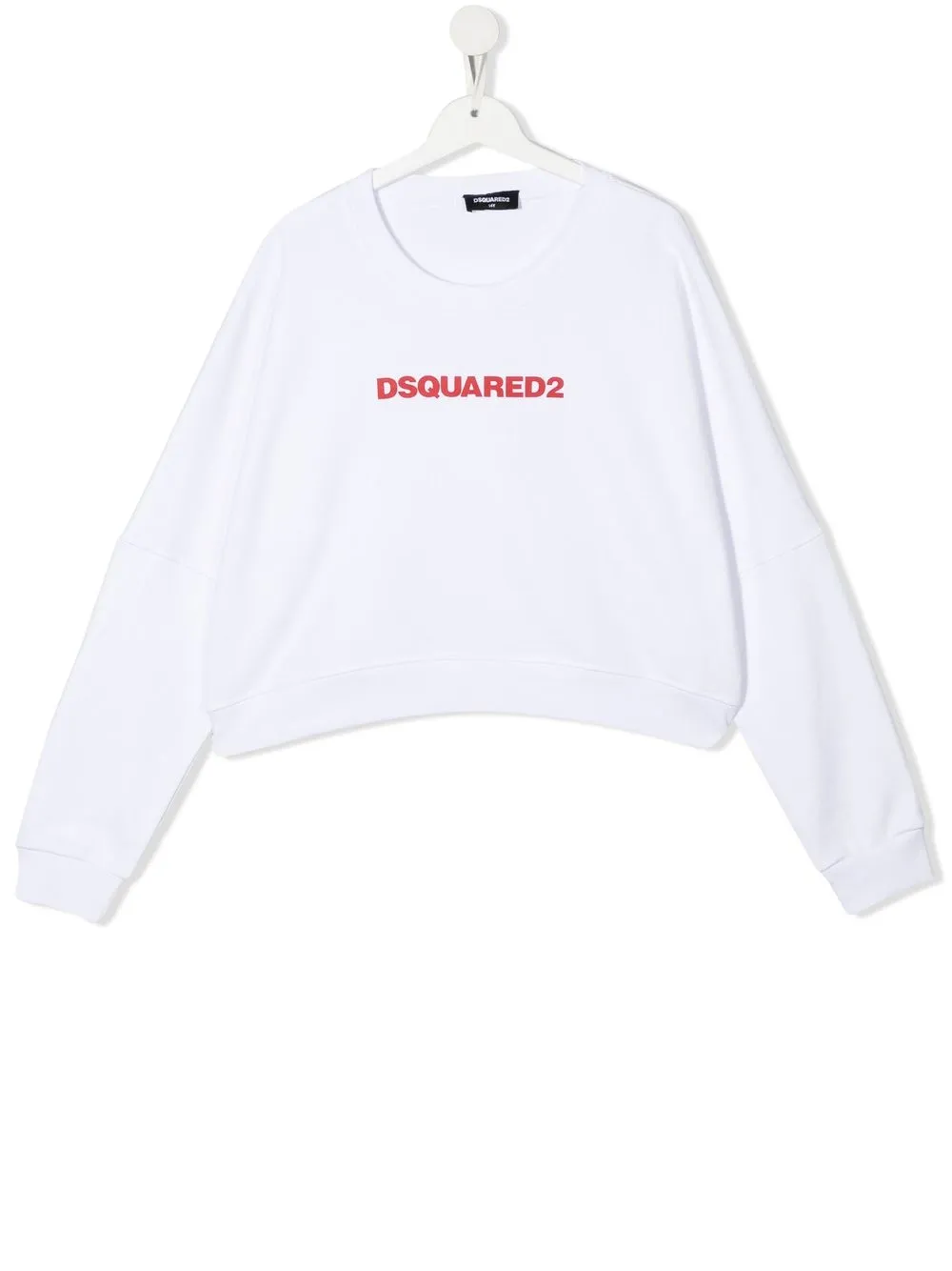 

Dsquared2 Kids logo-print detail sweatshirt - White