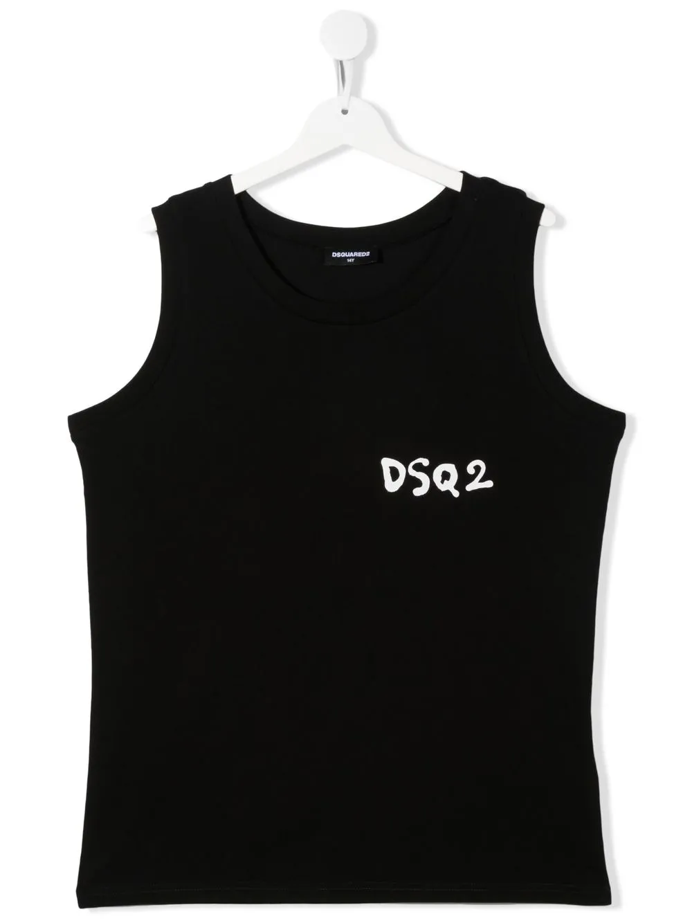 

Dsquared2 Kids camiseta con logo estampado - Negro