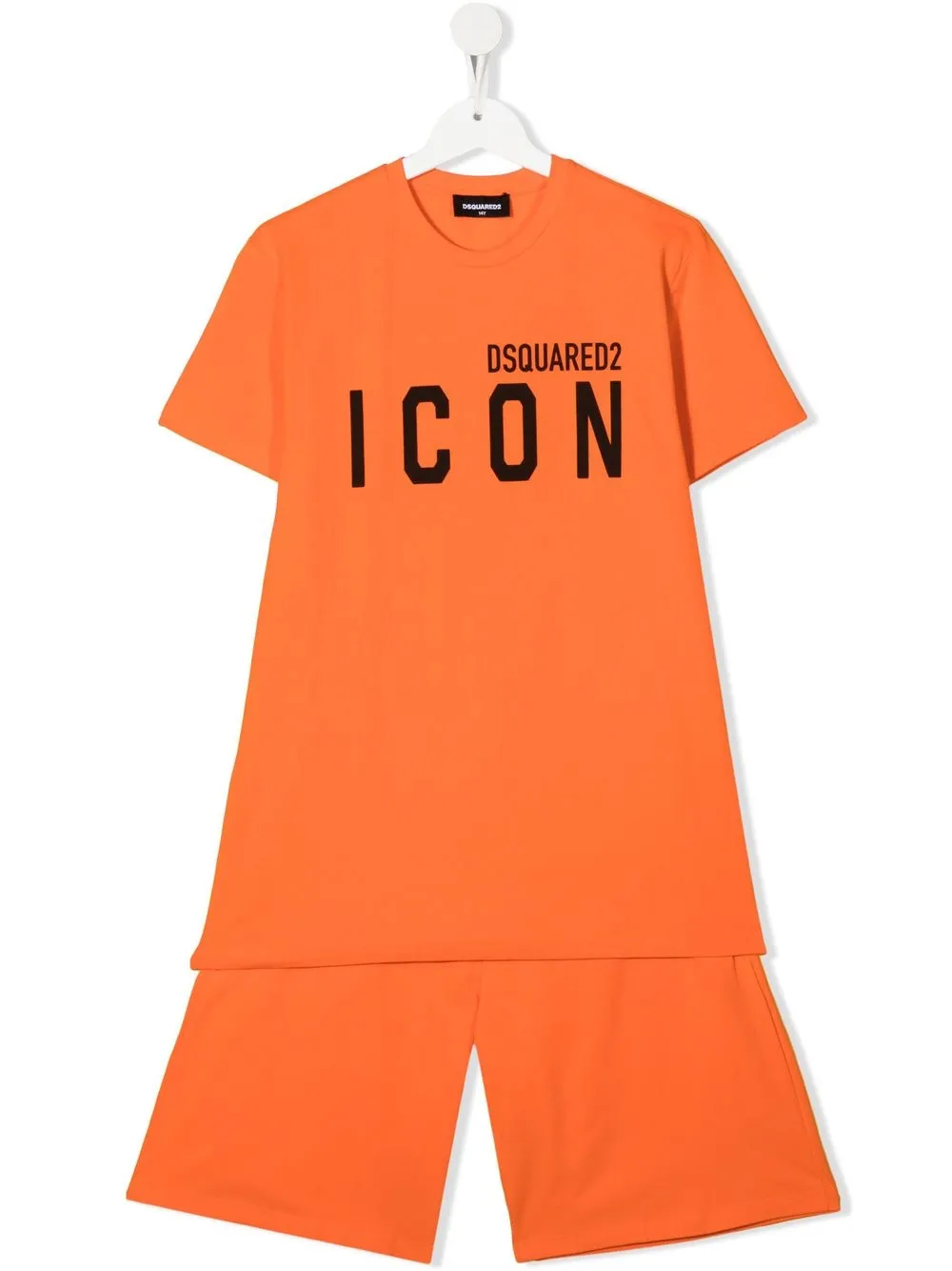 

Dsquared2 Kids logo-print two-puece set - Orange