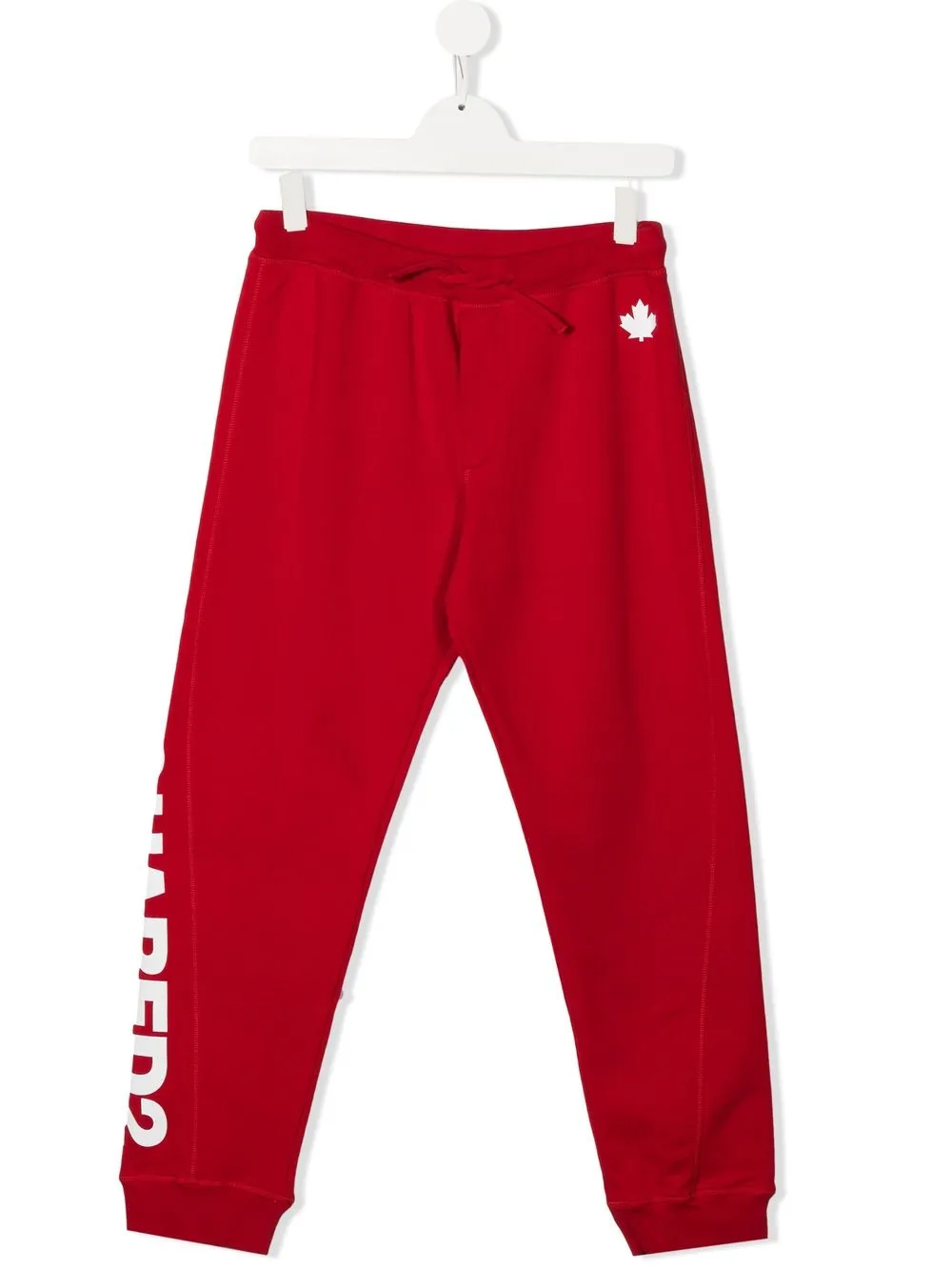 

Dsquared2 Kids pants con logo estampado - Rojo