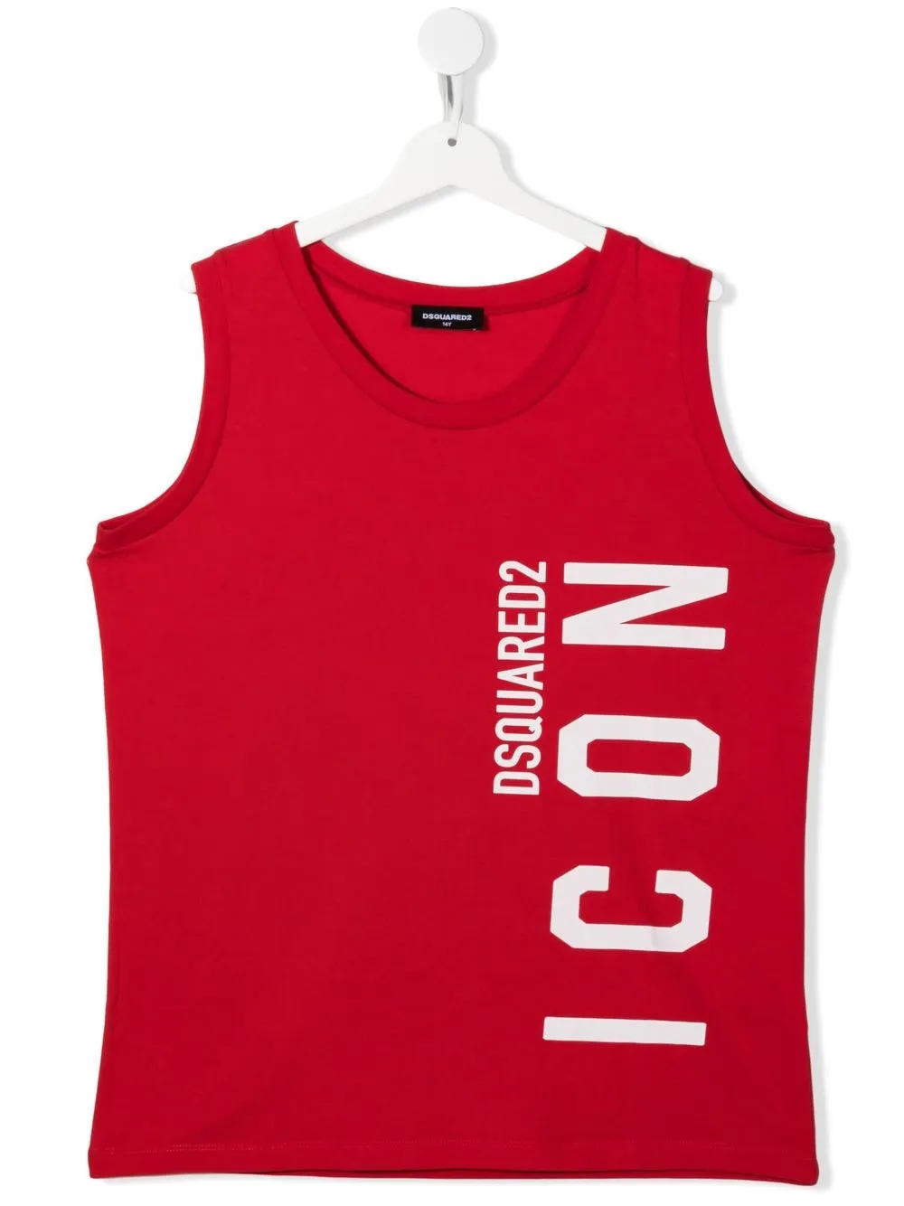 

Dsquared2 Kids camiseta con logo estampado - Rojo