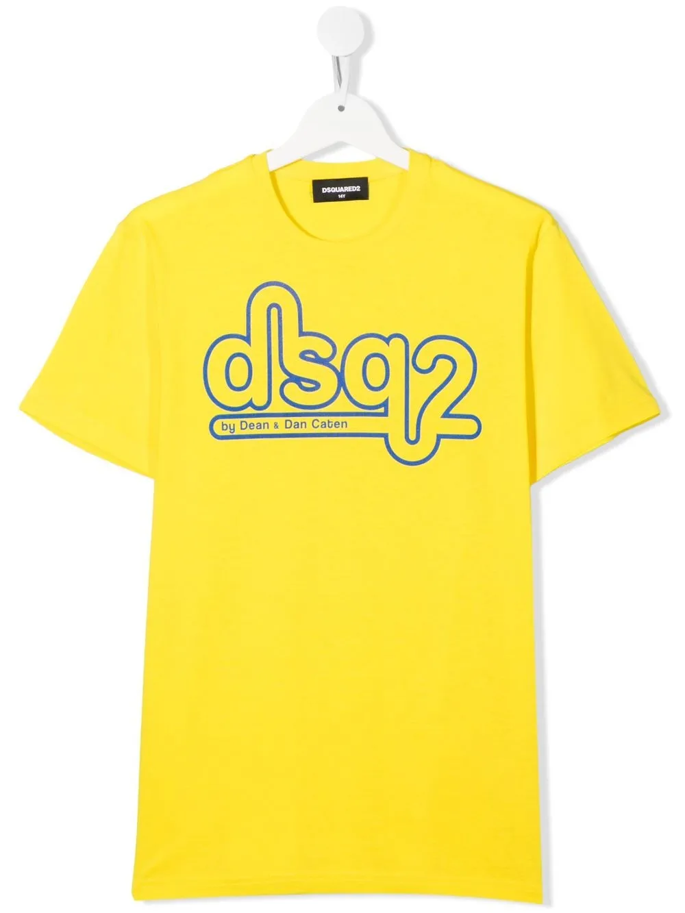 

Dsquared2 Kids playera con logo estampado - Amarillo
