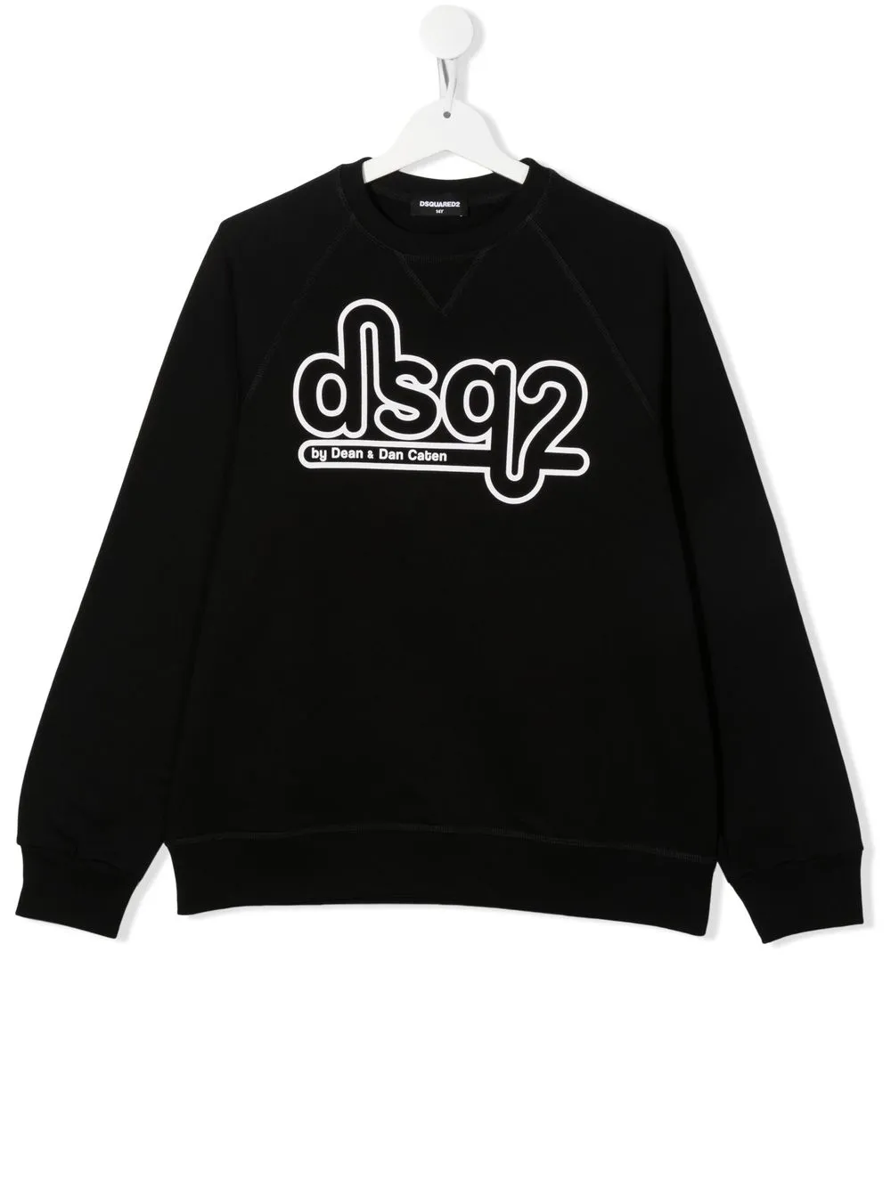

Dsquared2 Kids sudadera con logo estampado - Negro