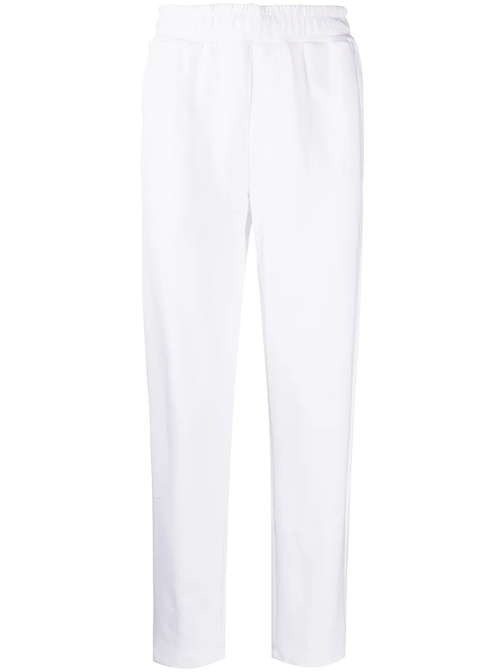 

Armani Exchange pants con franjas del logo - Blanco