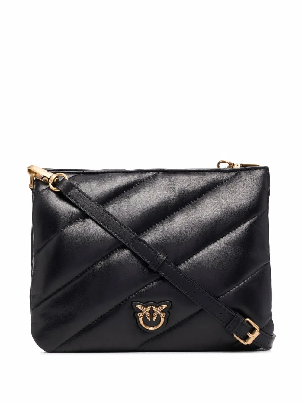 PINKO Quilted Leather Shoulder Bag - Farfetch