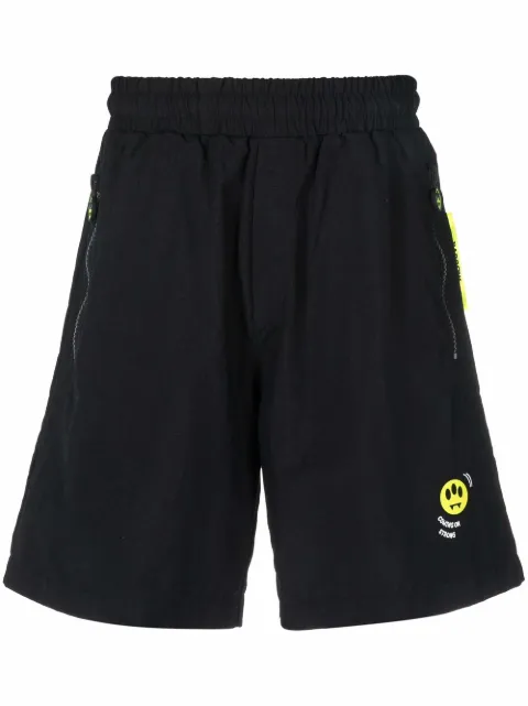 BARROW logo-print track shorts