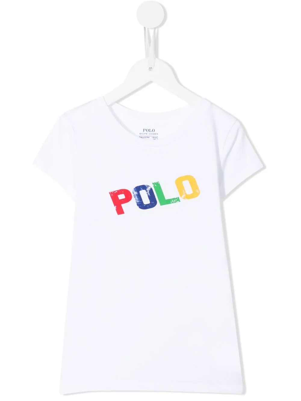 

Ralph Lauren Kids playera con logo estampado - Blanco