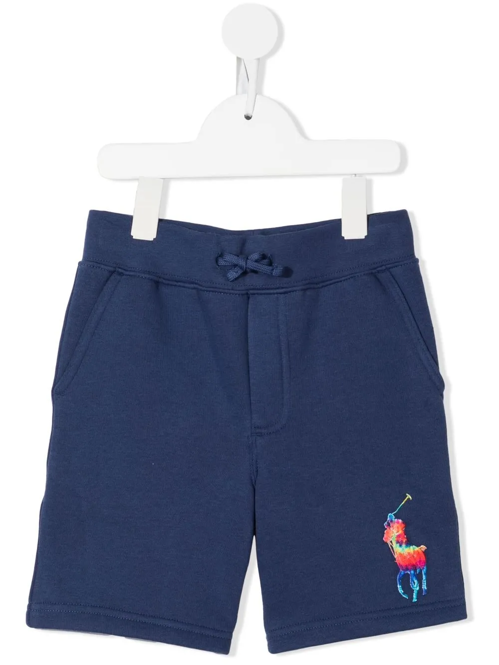 

Ralph Lauren Kids Polo Pony track shorts - Blue