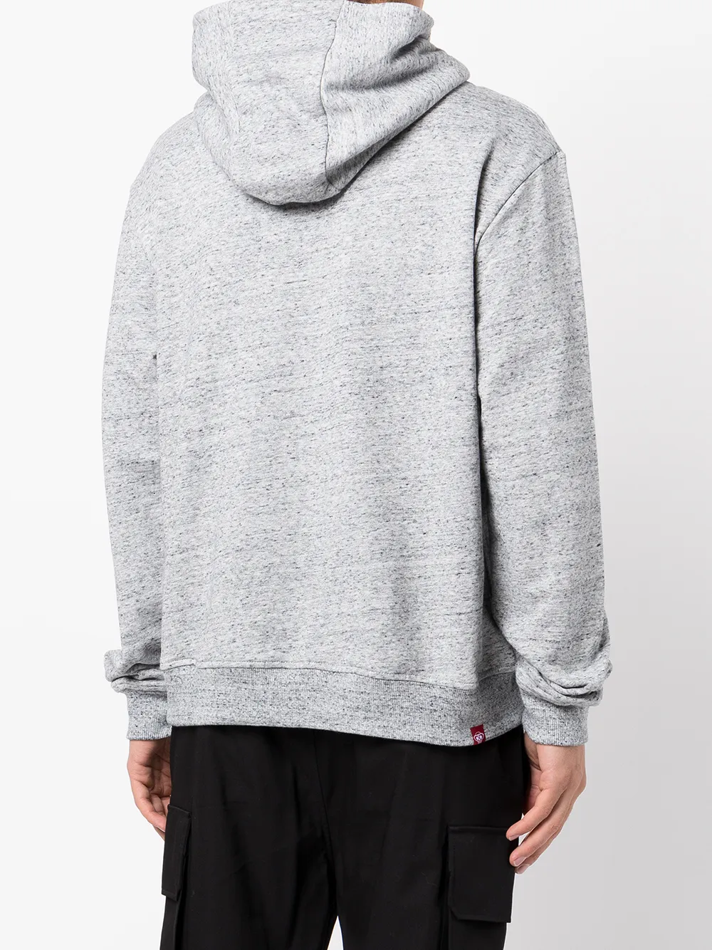 Mostly Heard Rarely Seen Dogcoin Print Hoodie In Grau
