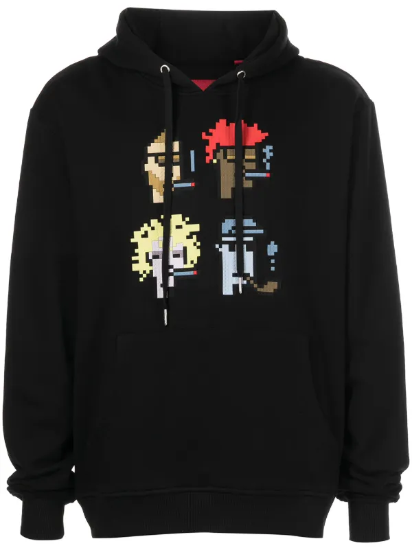 Mostly Heard Rarely Seen 8-Bit Smoking Kills Print Hoodie - Farfetch