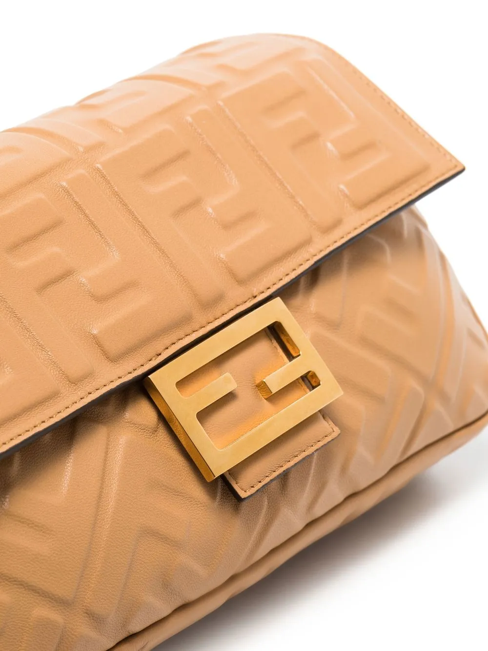 logo-embossed Baguette shoulder bag